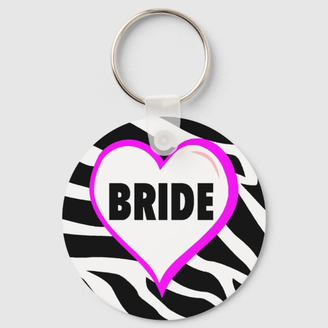 Chaveiro Bride Zebra Stripes (Frente)