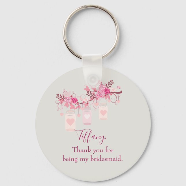 Chaveiro Bridesmaid Favor Gift (Frente)