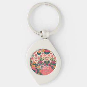 Chaveiro Bridesmaid Personalizada de Casamento
