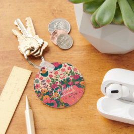 Chaveiro Bridesmaid Personalizada de Casamento