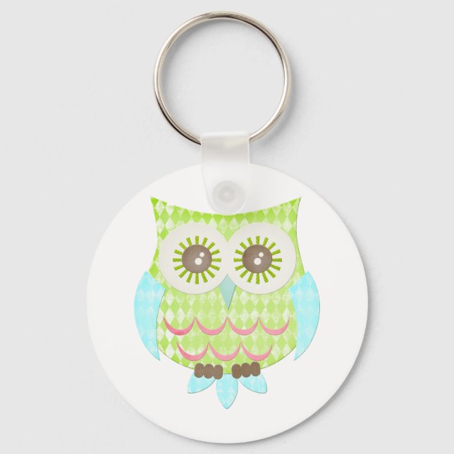 Chaveiro Bright Eyes Owl (Frente)