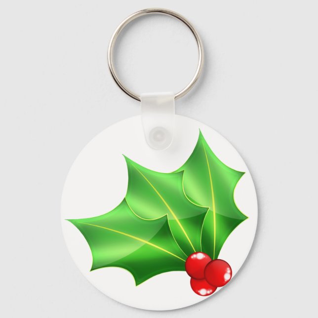 Chaveiro Bright_glass_hollies (Frente)