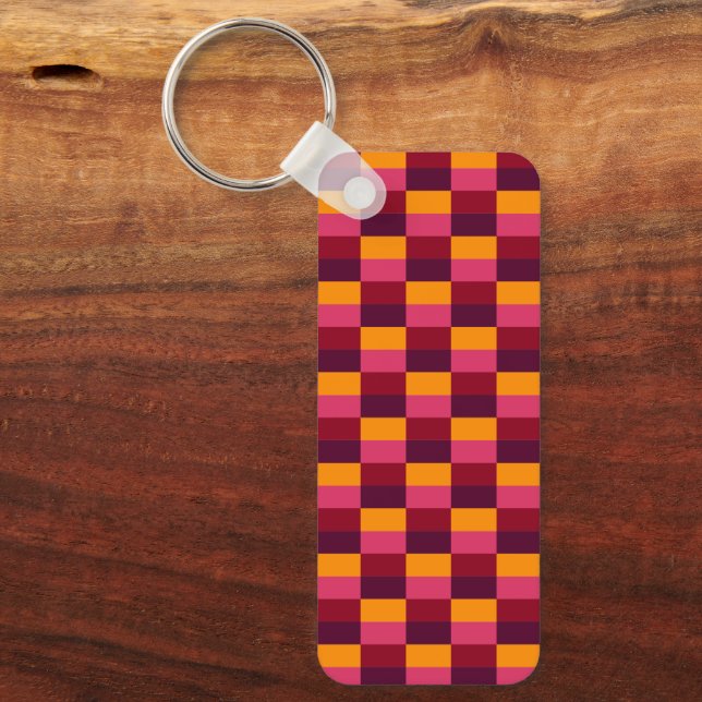 Chaveiro Bright Orange and Purple Combination (Frente)