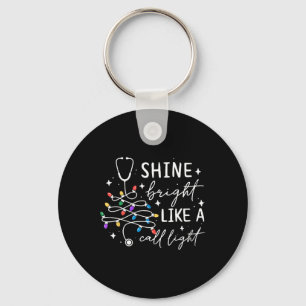 Chaveiro Brilhe Forte Como Uma Luz de Chamada Enfermeira Na