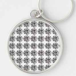 Chaveiro Brilliant Round Diamond