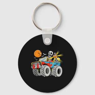 Chaveiro Brincadeira Halloween Skeleton Monster Truck Kids