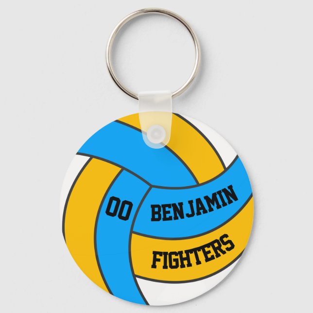 Chaveiro Brindes Personalizados de Volei Para Meninos e Men (Frente)