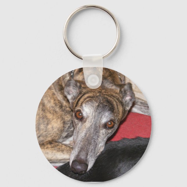 Chaveiro Brindle Greyhound (Frente)