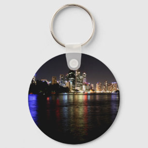 Chaveiro Brisbane na noite