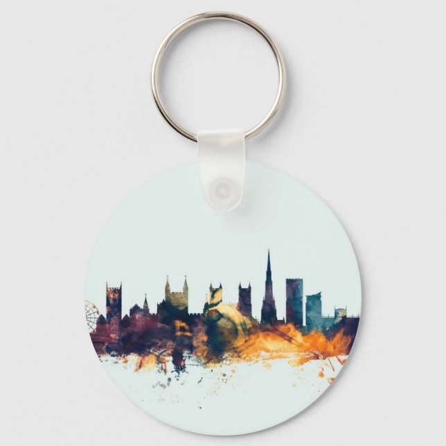Chaveiro Bristol England Skyline (Frente)