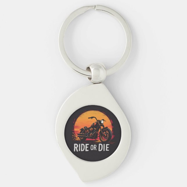 Chaveiro Brite-T Motorcycle Ride or Die 0019613 (Frente)