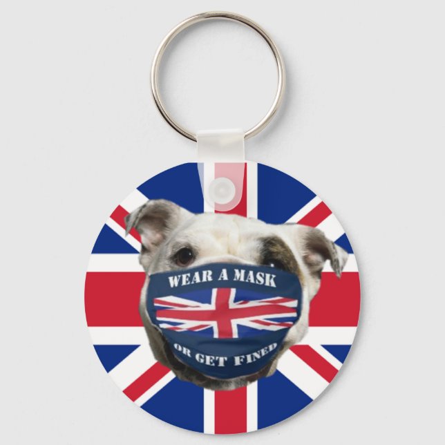 CHAVEIRO BRITISH BULLDOG (Frente)