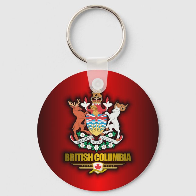 Chaveiro British Columbia COA (Frente)