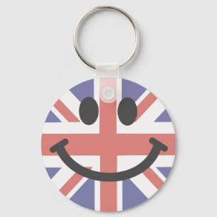 Chaveiro British Flag face