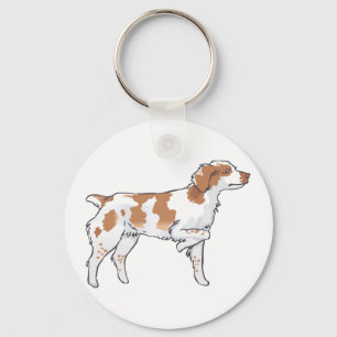 Chaveiro Brittany Spaniel