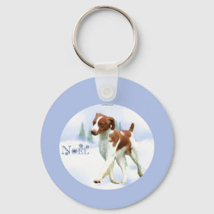 Chaveiro Brittany Spaniel Noel