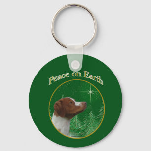 Chaveiro Brittany Spaniel Peace