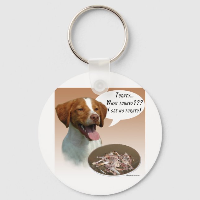 Chaveiro Brittany Spaniel Turquia (Frente)