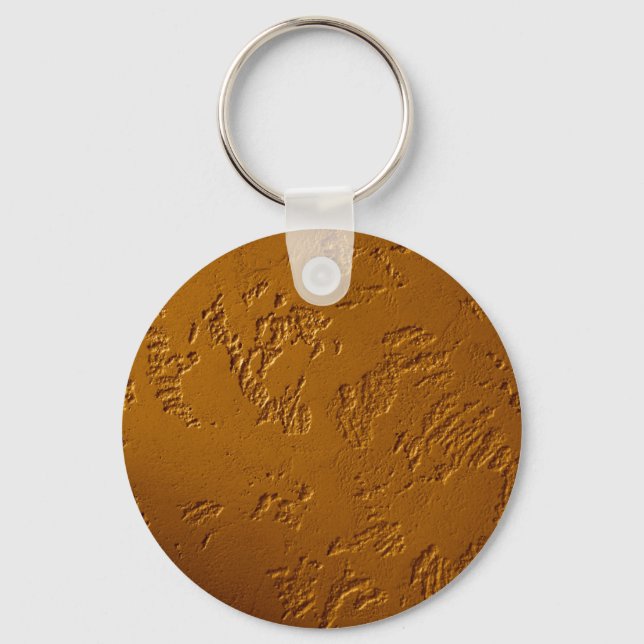 Chaveiro Bronze Metálico (Frente)