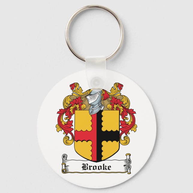 Chaveiro Brooke Family Crest (Frente)
