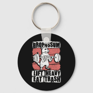 Chaveiro Bropossum Levanta Pesado Come Lixo Opossum Ginásio