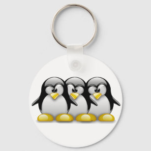 CHAVEIRO BROTHERS TUX LINUX