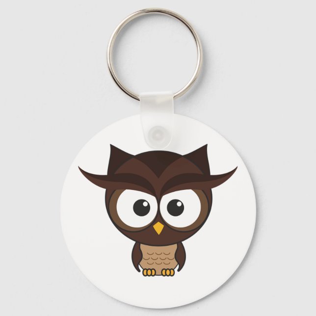 Chaveiro Brown Owl (Frente)