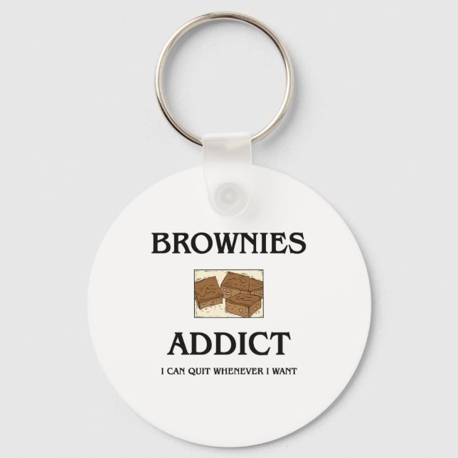 Chaveiro Brownies Addict (Frente)