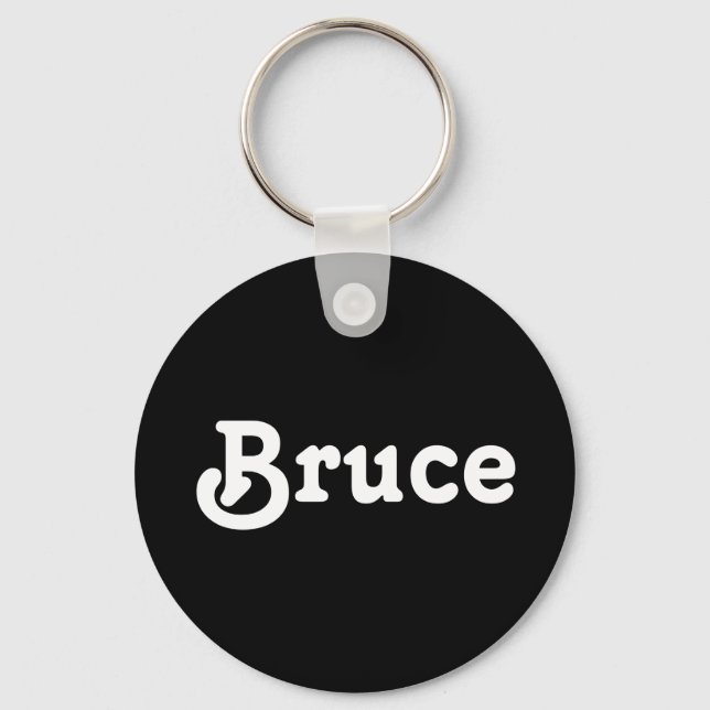 Chaveiro Bruce de Cadeia de Chave (Frente)