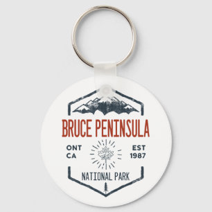 Chaveiro Bruce Peninsula Parque Nacional do Canadá se aflit