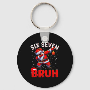 Chaveiro Bruh 67 Dabbing Papai Noel Meme Divertido Seis Set