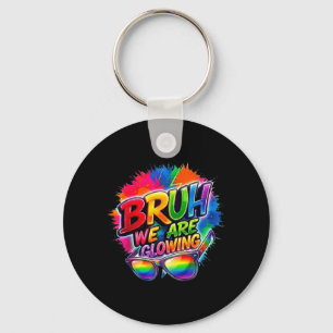 Chaveiro Bruh Brilhando na Era Glowing Olá Férias de Verão