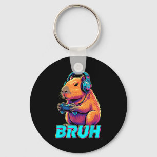 Chaveiro Bruh Capivara Vídeos Engraçados Jogos Capivaras 
