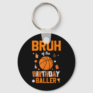 Chaveiro Bruh Do Aniversário Baller Basball Bday Decora