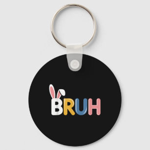 Chaveiro Bruh Engraçado Páscoa Coelhinhos De Orelhas Para R
