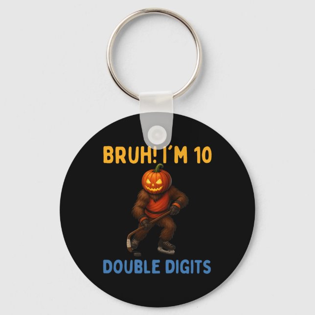 Chaveiro Bruh Estou Com Dois Dígitos 10º Aniversário Bigfoo (Frente)
