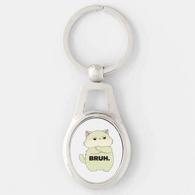 Chaveiro Bruh Kitty  (Frente)