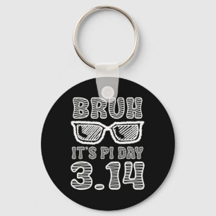 Chaveiro Bruh Pi Day 3.14 Pi Símbolo Funny Pi Day Professor