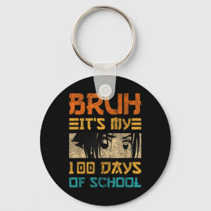 Chaveiro Bruh São Os Meus 100 Dias De Escola Japão Kawaii M