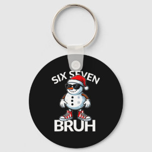 Chaveiro Bruh Seis Sete 6 7 Meme Natal Divertido Xmas Homen