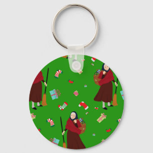 Chaveiro bruxa de natal Befana