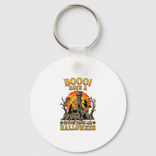 Chaveiro Bruxa do Caldeirão do Castelo de Halloween Espetac