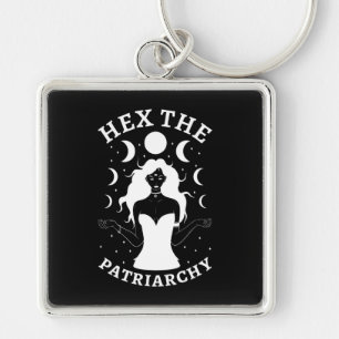 Chaveiro Bruxa Feminista - Amaldiçoe O Patriarcado II