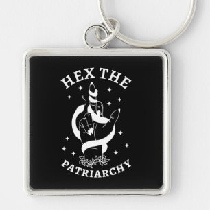 Chaveiro Bruxa Feminista - Amaldiçoe O Patriarcado III