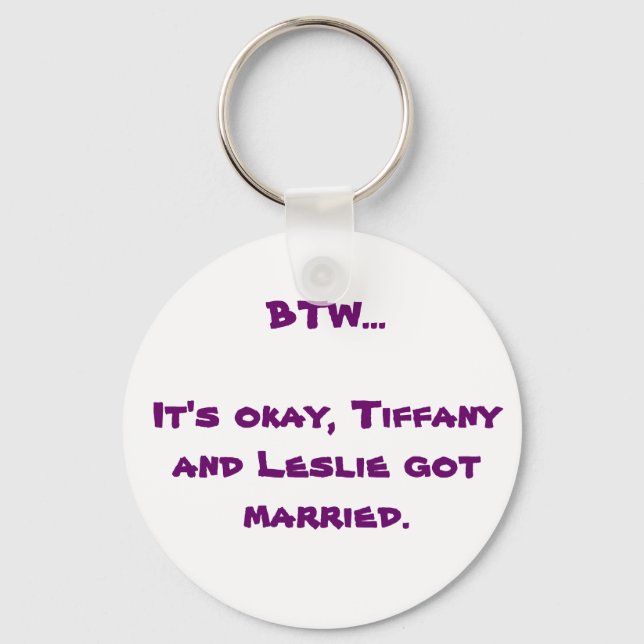 Chaveiro BTW- Tiffany e Leslie (Frente)