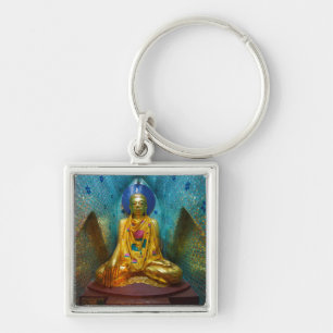 Chaveiro Buda em Nicho Ornamentado