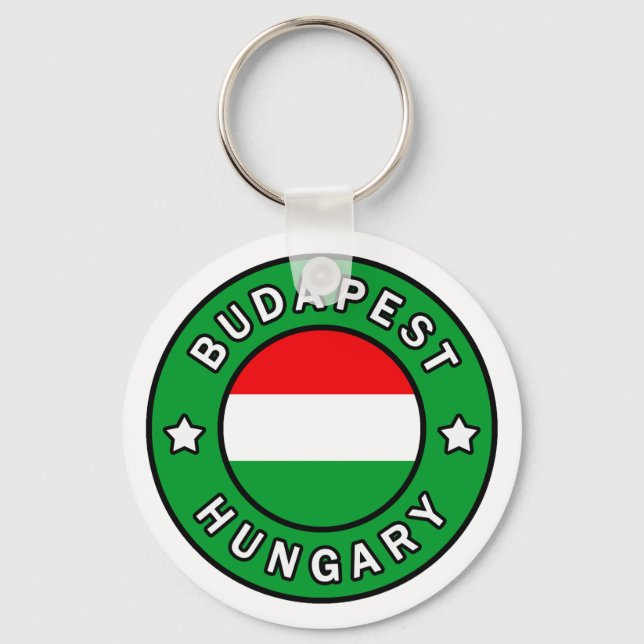 Chaveiro Budapest Hungria (Frente)