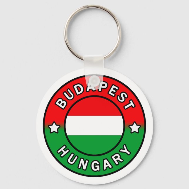 Chaveiro Budapest Hungria (Frente)