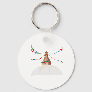 Chaveiro Buddha Boudha Swoyambhu