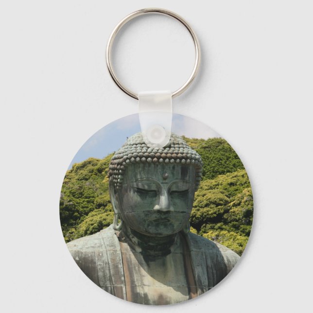 Chaveiro buddha green (Frente)